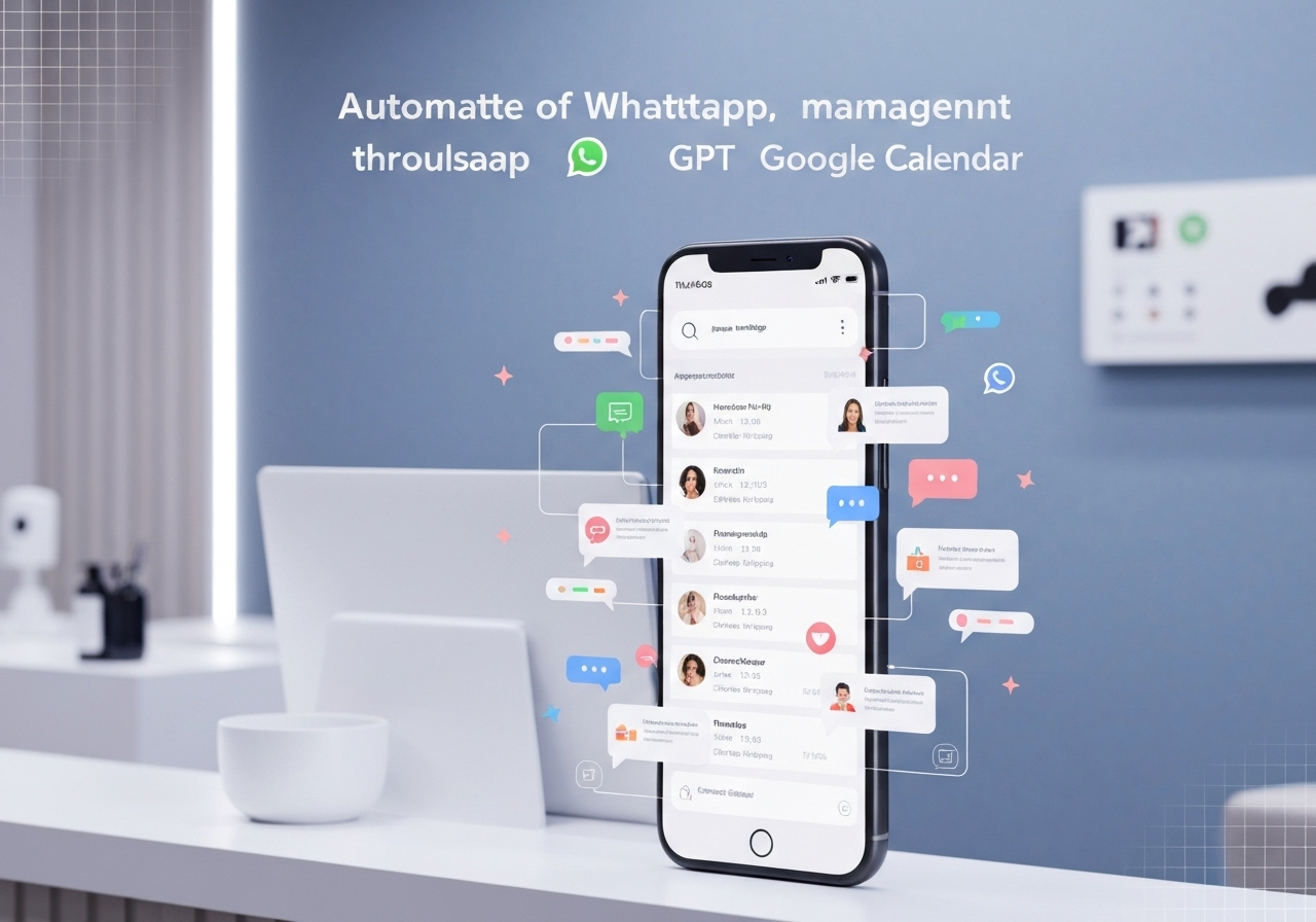 ИИ агент: Управление записями в салон через WhatsApp с интеграцией GPT и Google Календаря