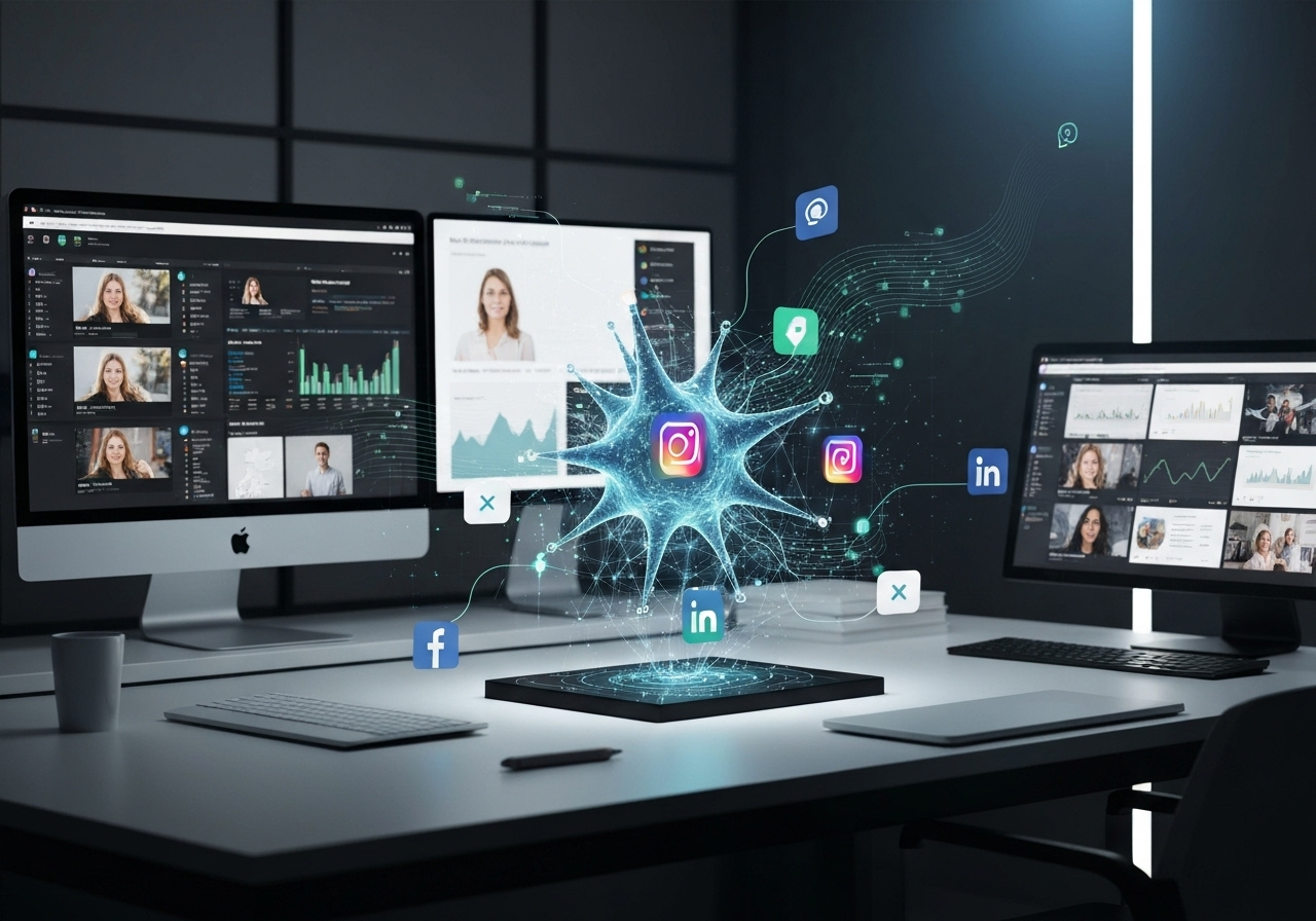 ИИ агент: Генерация и публикация контента для соцсетей с ИИ