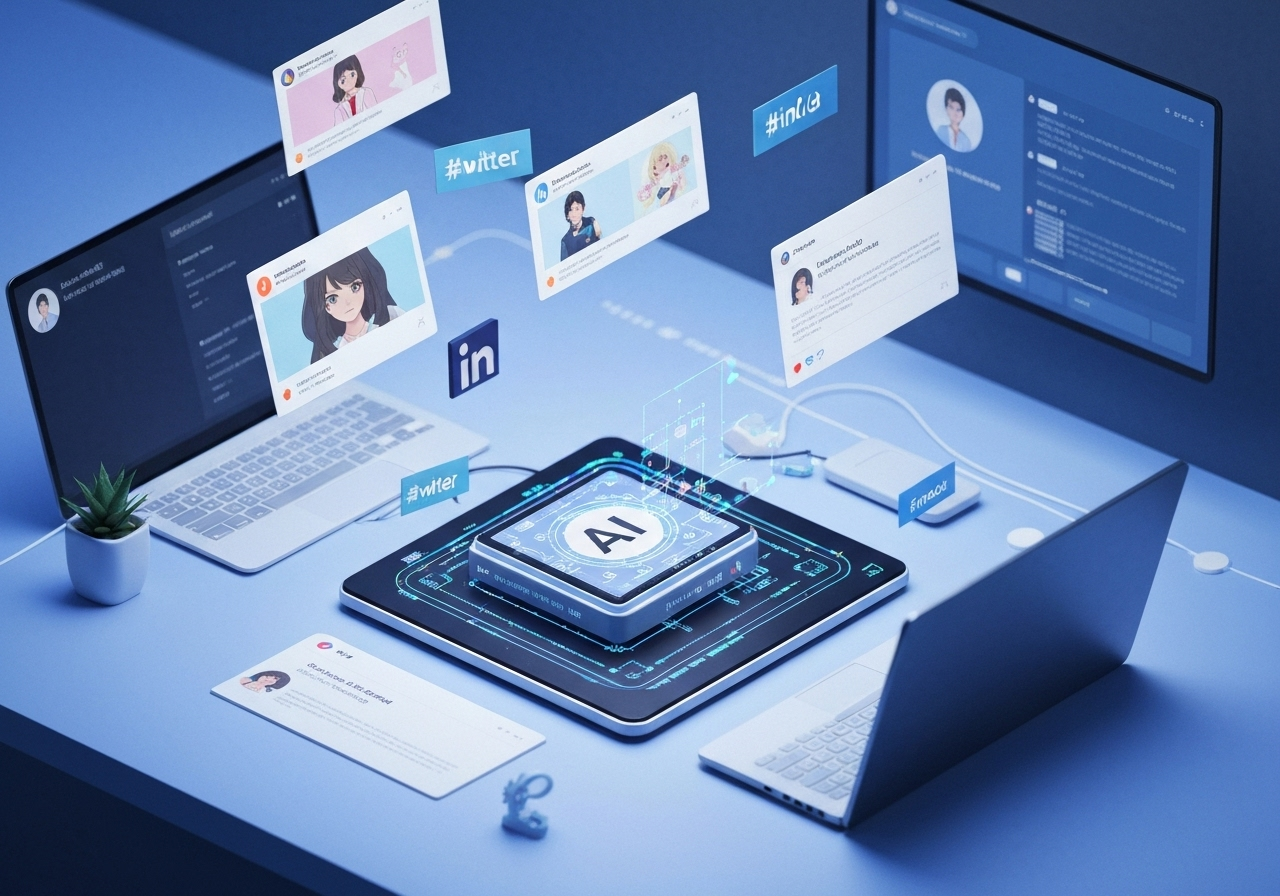 ИИ агент: Ежедневное создание и публикация постов с AI-контентом и изображениями