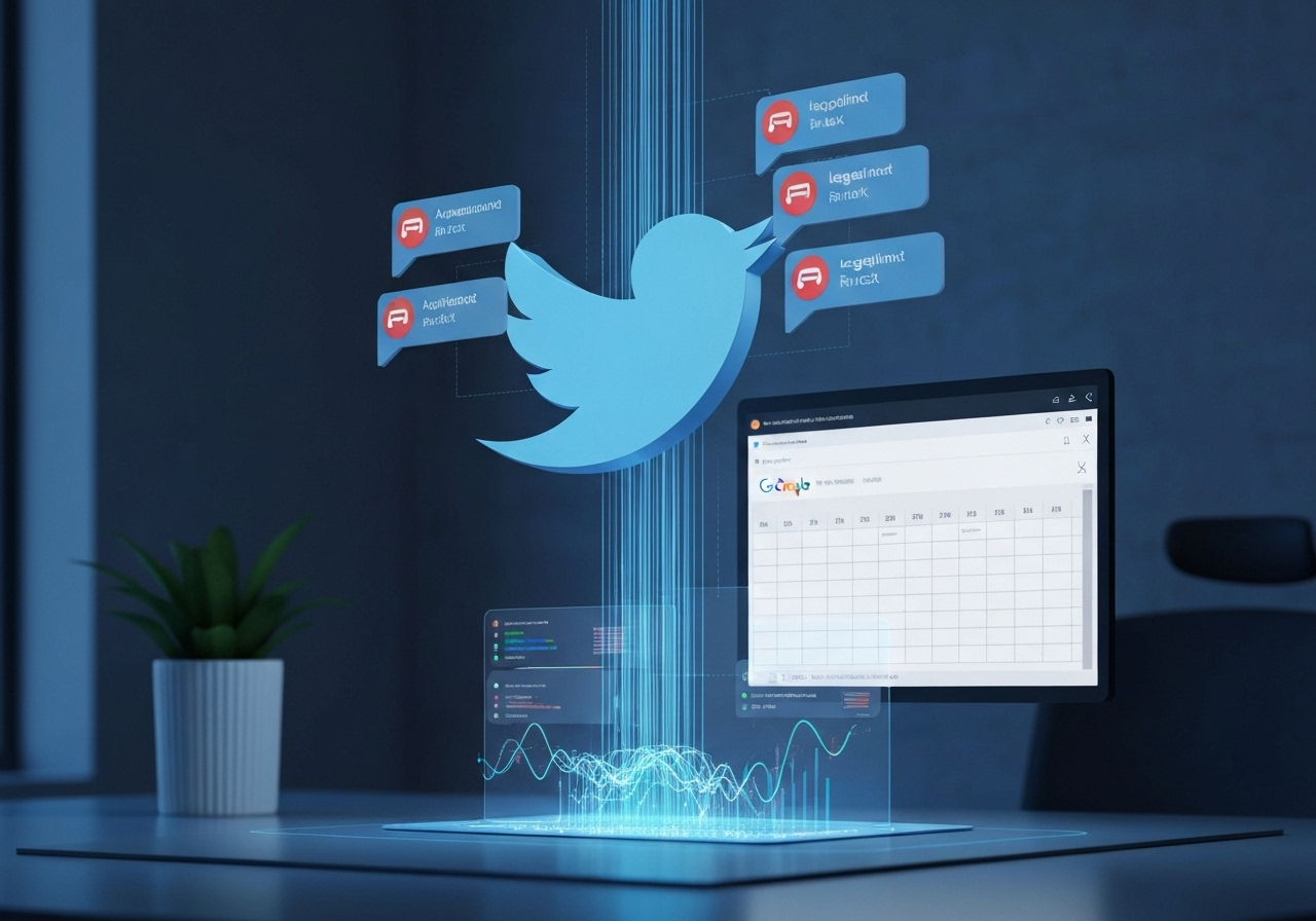 ИИ агент: Мониторинг и анализ тональности упоминаний в Twitter с уведомлениями