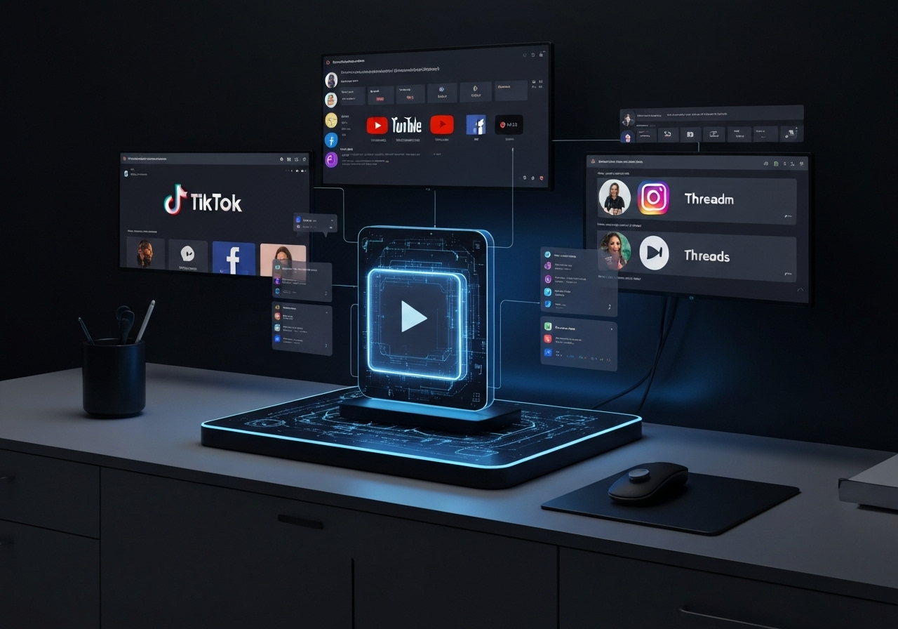 ИИ агент: Распределение и планирование видео на соцплатформах