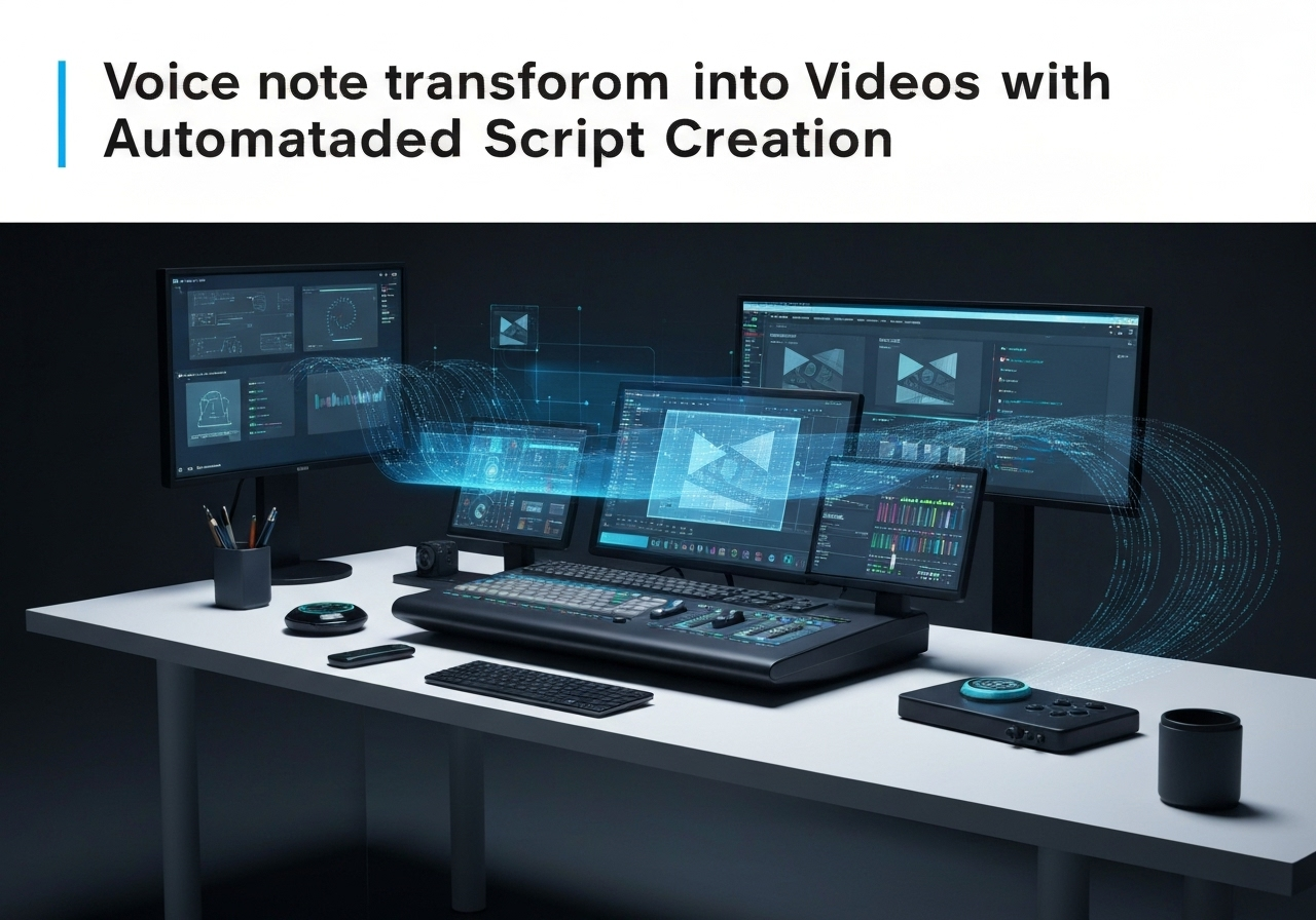 ИИ агент: Создание и публикация видео из голосовых сообщений