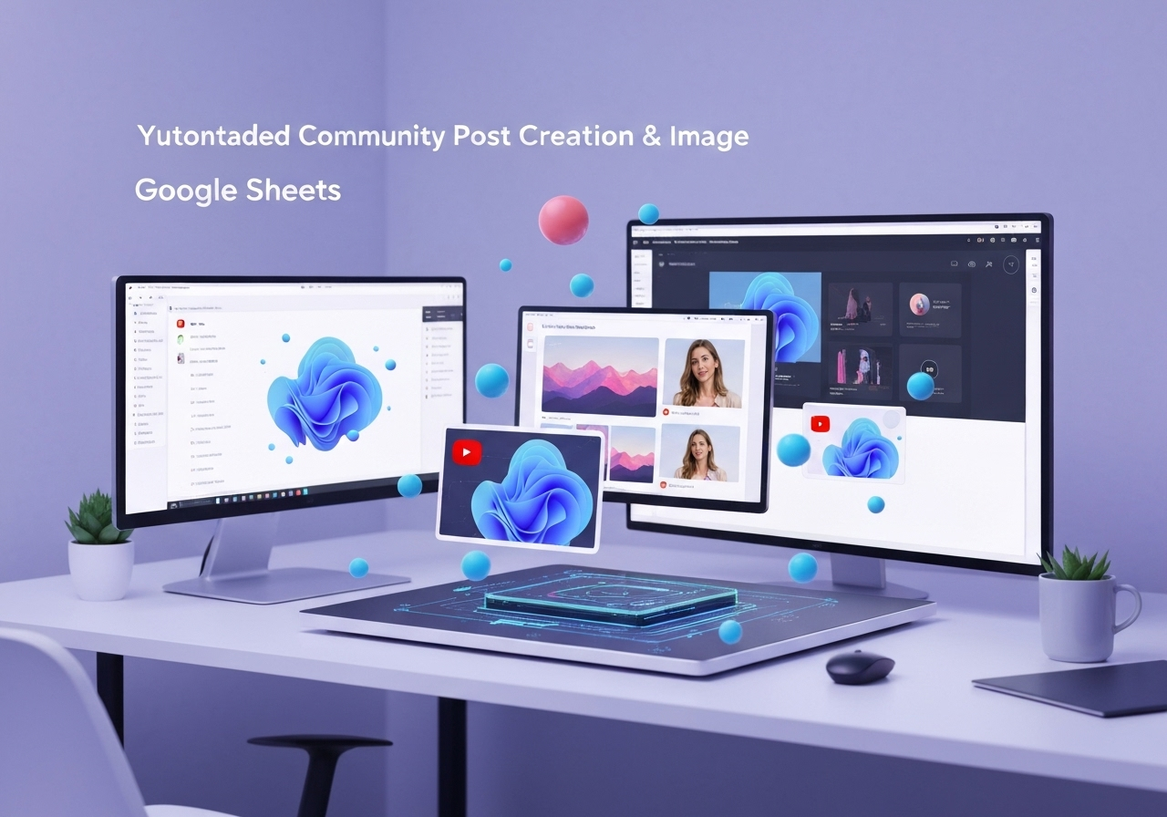 ИИ агент: Автоматическое создание и планирование постов для YouTube Community с уникальными изображениями