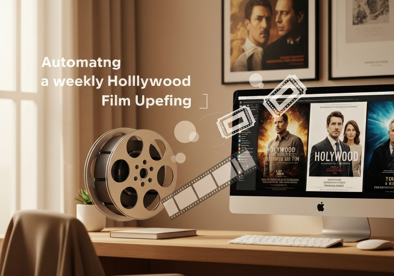 ИИ агент: Еженедельные дайджесты Голливудских новинок с анализом и рассылкой
