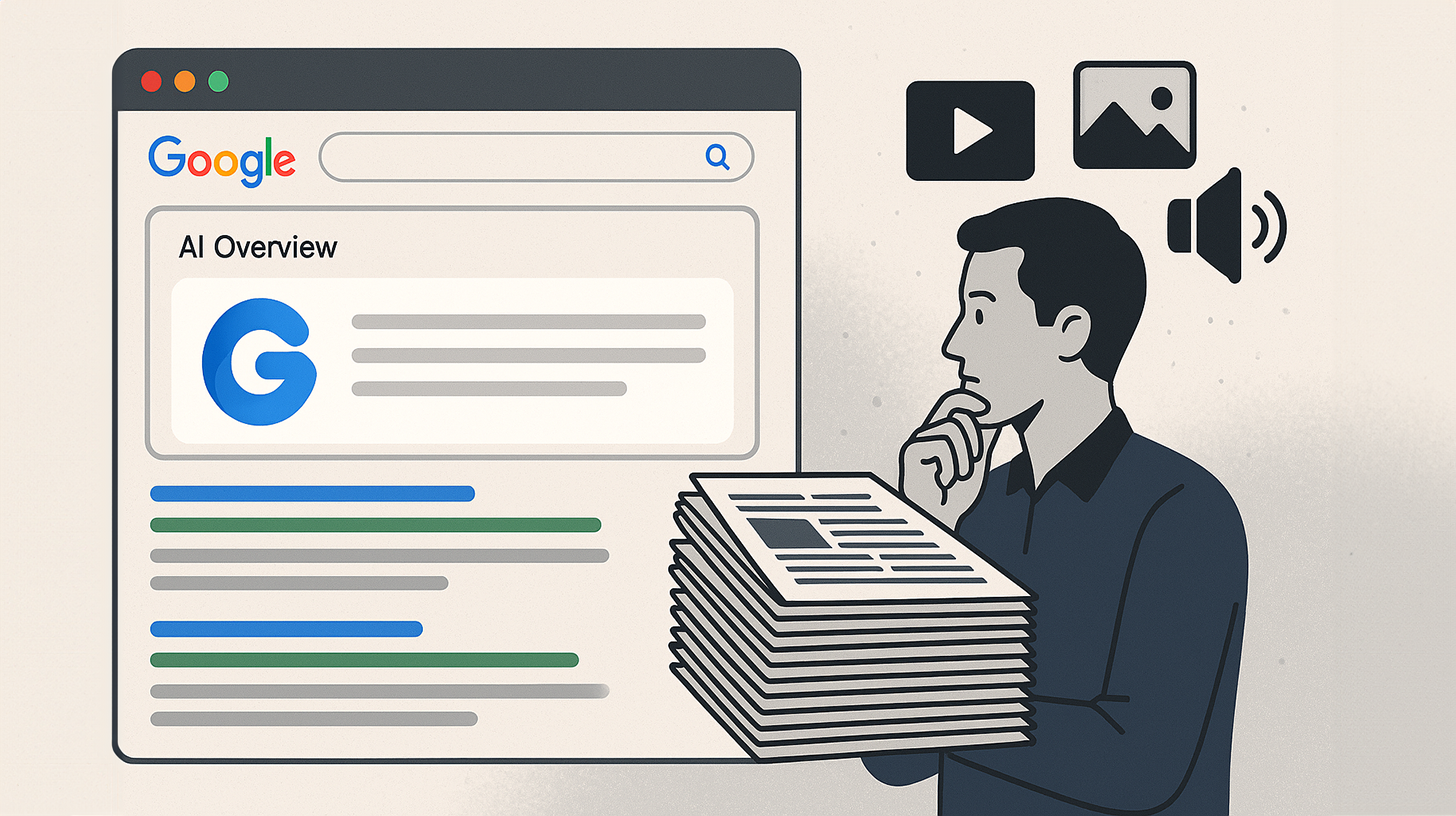 Google тестирует AI-обзоры статей на страницах новостей