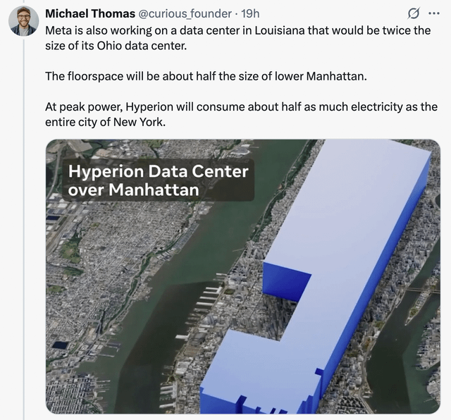 Anthropic и Google открывают дата-центр в Луизиане на $7 млрд
